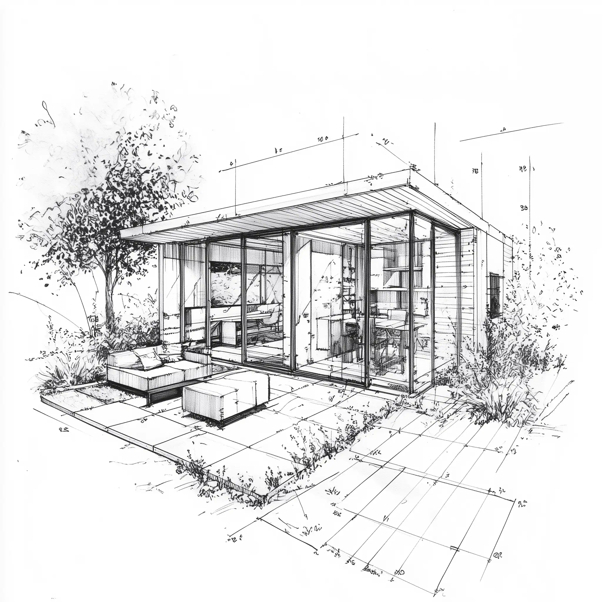 Garden room plans and design